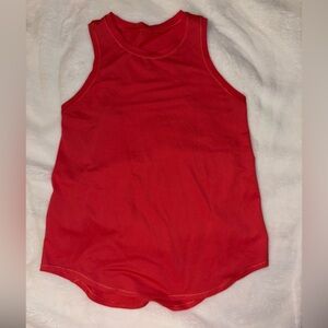 Pink ish red ish workout tank top